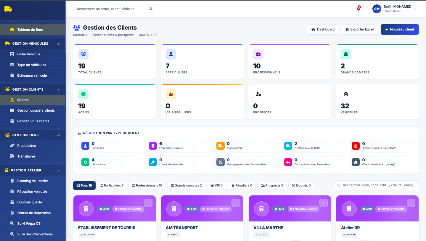 Gestion Clients